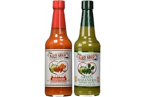 Marie Sharp's HOT and Green Habanero Pepper Sauce 10oz