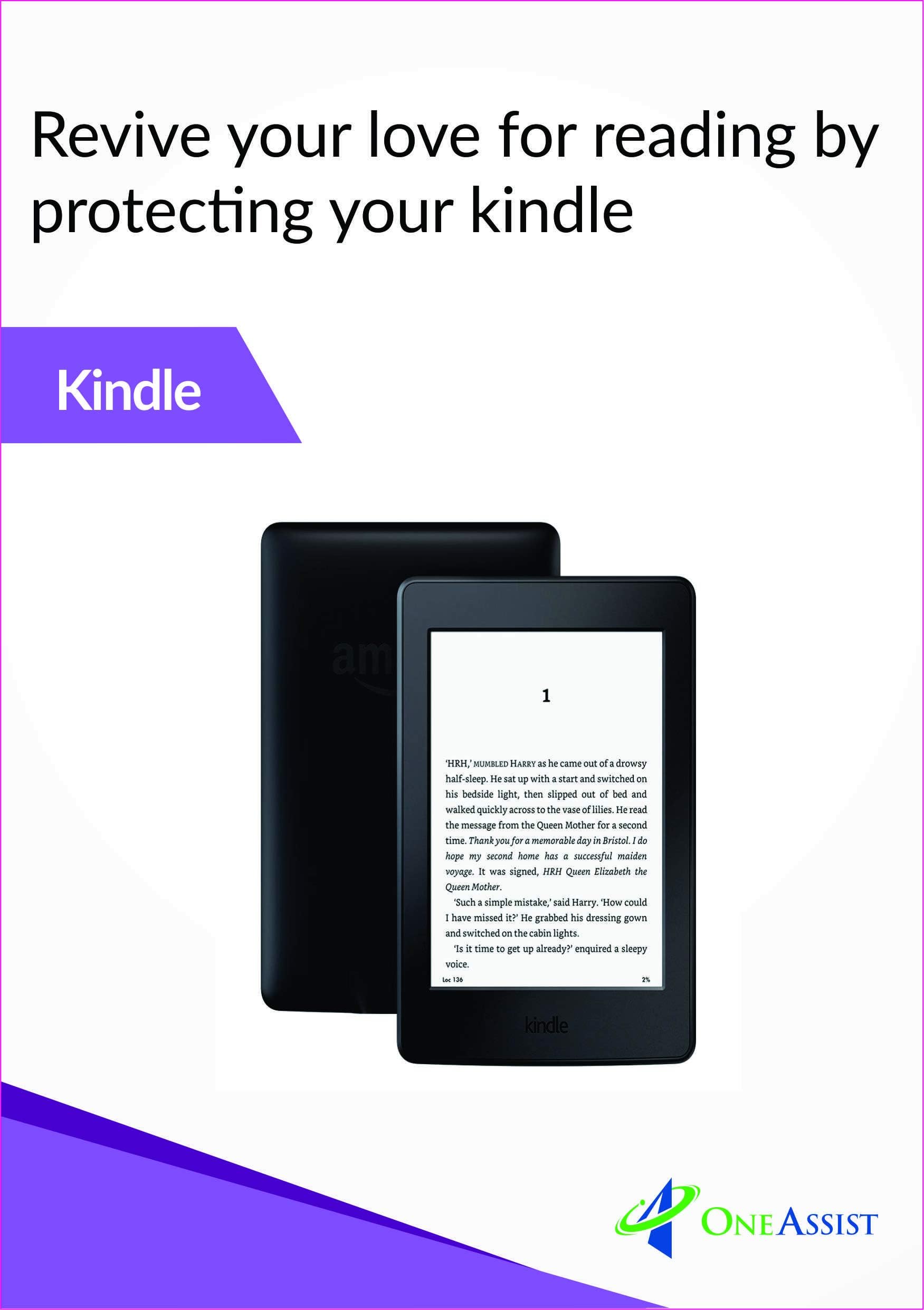 OneAssist 2 Year Total Protection Plan for Kindle Paperwhite WiFi (7th Gen) - 5 Days Replacement Guarantee