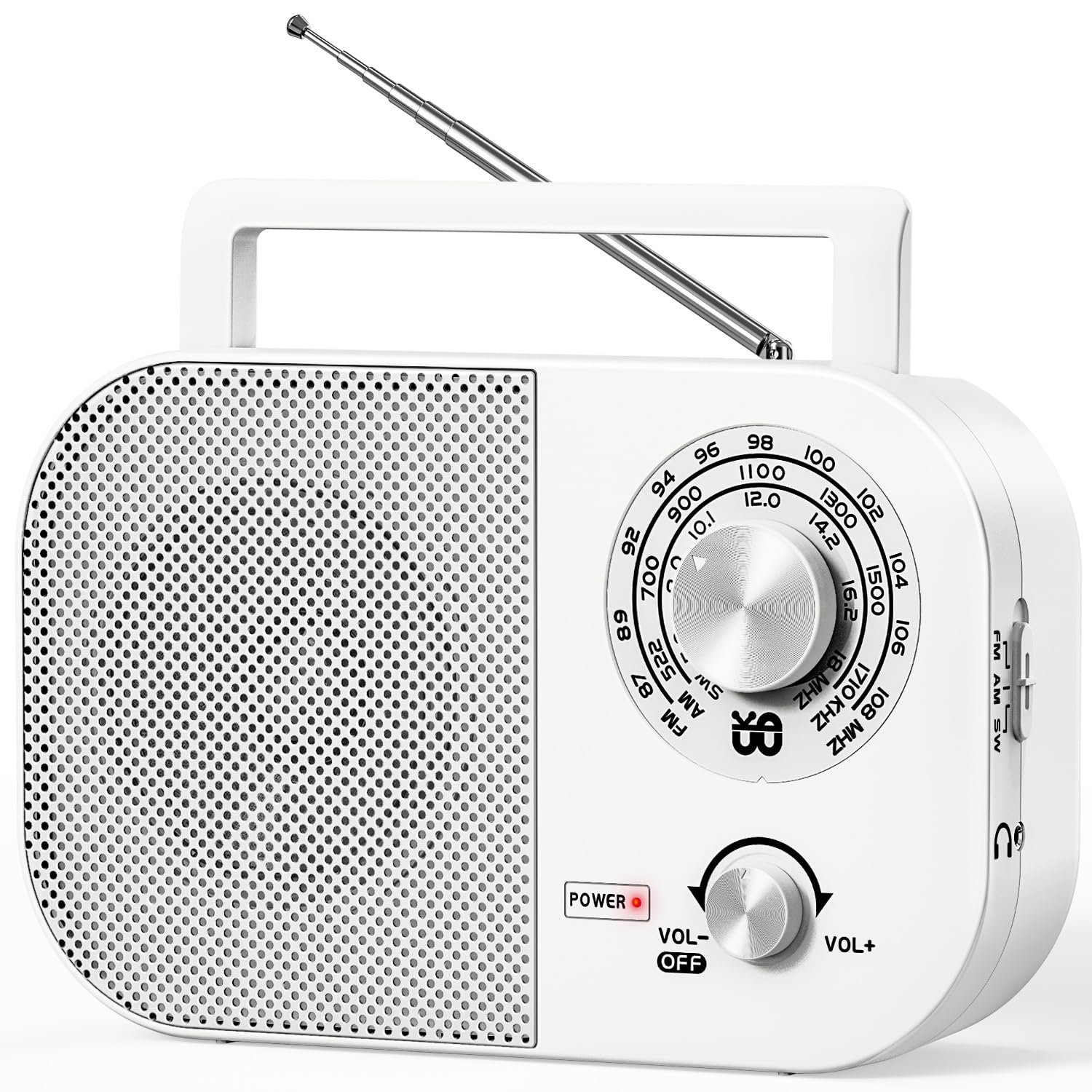 Portable AM FM Radio with Long Range