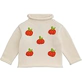 Mud Pie Baby-Girls Mud Pie Kids Mini Pumpkin Rollneck Sweater