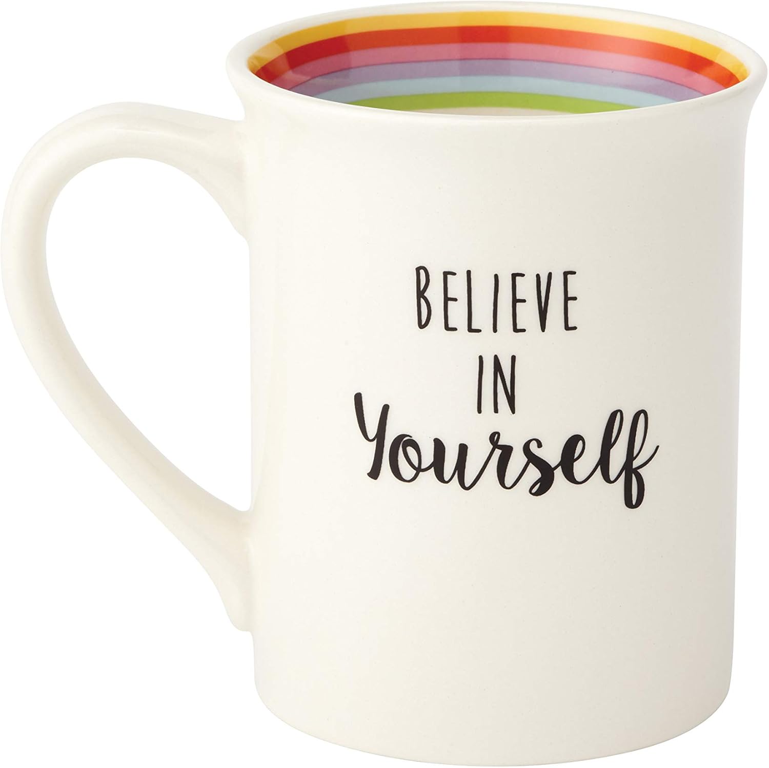 Enesco 6000548 Our Name Is Mud &ldquo;Magical Unicorn&rdquo; Stoneware Sculpted Coffee Mug, 16 oz, Multicolor