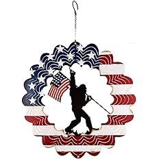 Bigfoot Metal Wind Spinners