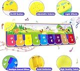 CaftyMids Kids Non-slip Piano Mat 19 Keys Musical Playmat 110x36cm view 2