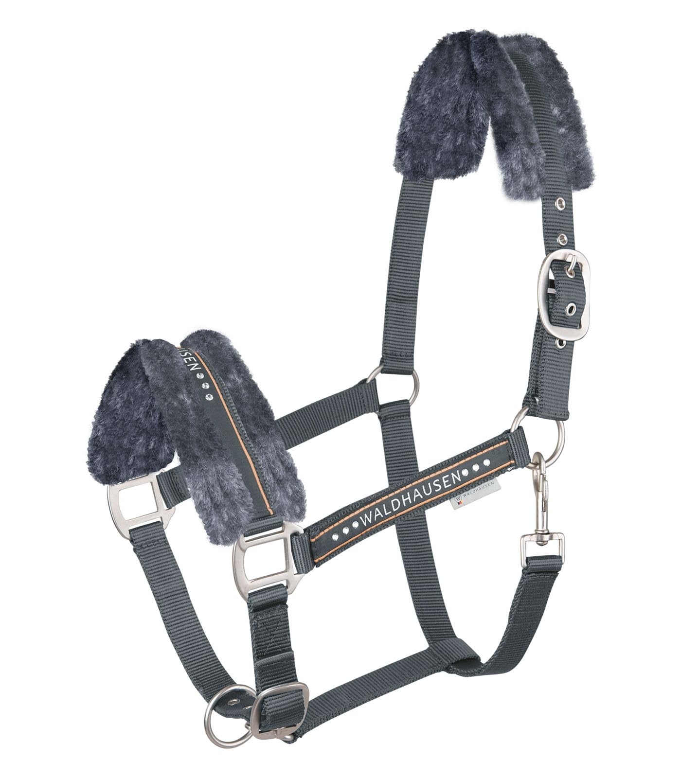 WALDHAUSEN Elegant Headcollar VB, Grey