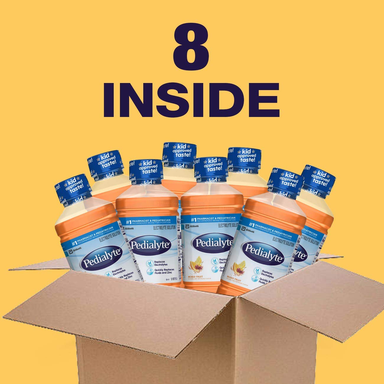 Pedialyte Electrolyte Solution, Hydration Drink, Mixed