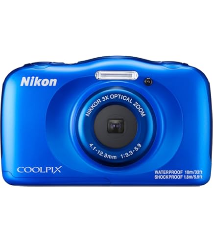 Nikon - Nikon コンパクトデジタルカメラ COOLPIX  S30 BLUE Amazon.com : Nikon COOLPIX S30 10.1 MP Digital Camera with
