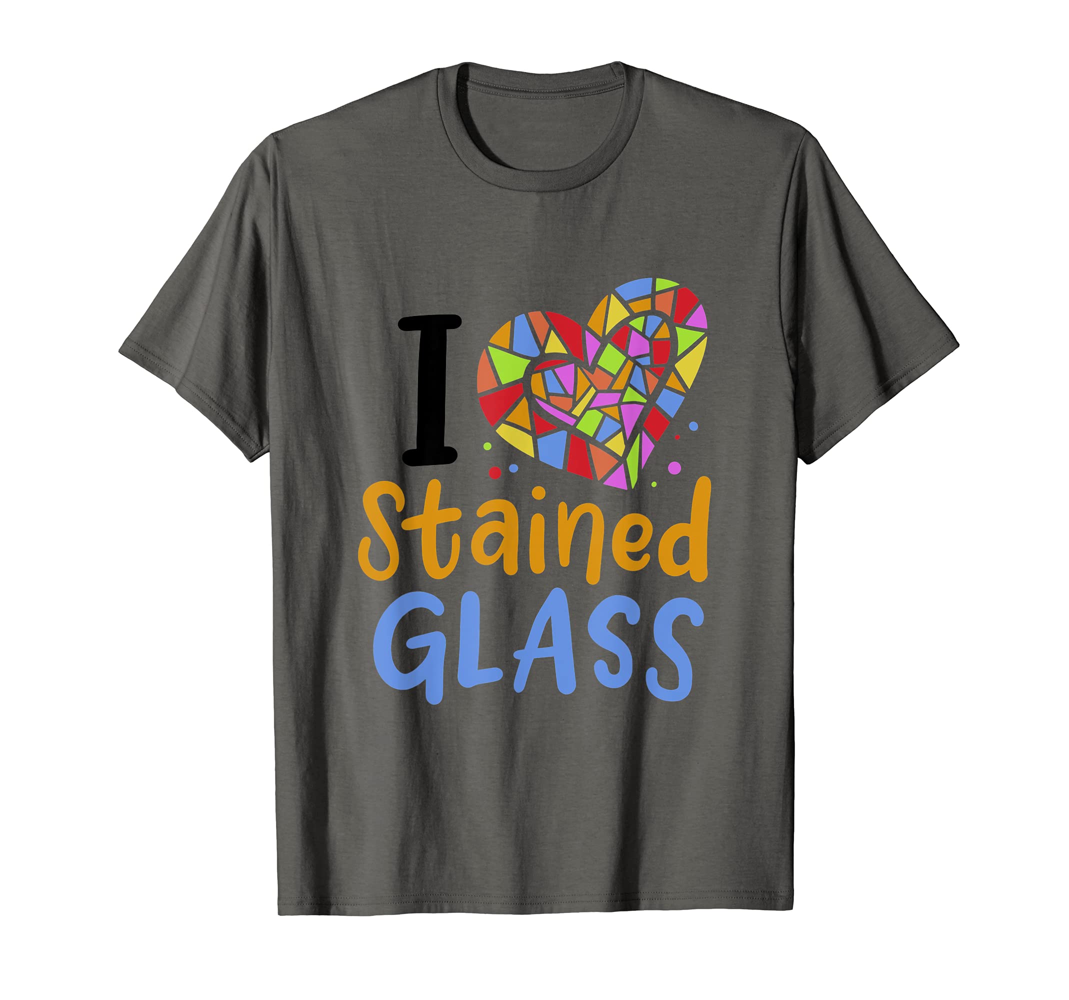 Stained Glass Design for a Stained Glass Artist T-Shirt