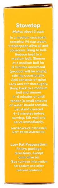 365 EVERYDAY VALUE, ORGANIC LEMON & HERB PEARLED COUSCOUS, 5 OZ