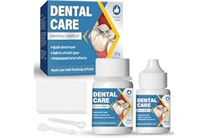 Weeping Willow Oil Co Temporary Tooth Repair Kit – DIY Dental Filling for Broken, Missing & Cracked Teeth – Natural-Looking, Comfortable & Fast – Regain Your Confident Smile