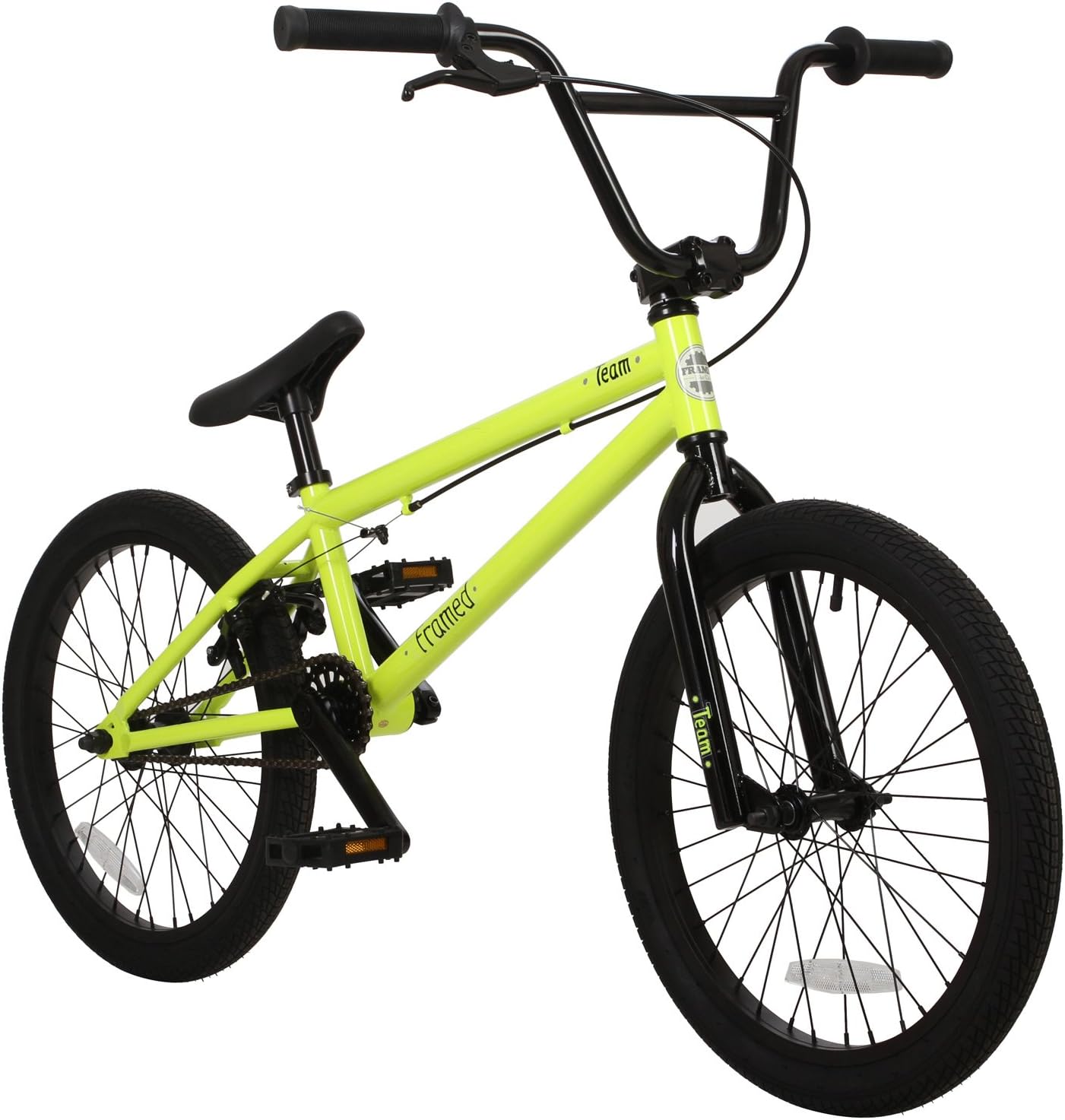 team framed bmx bike