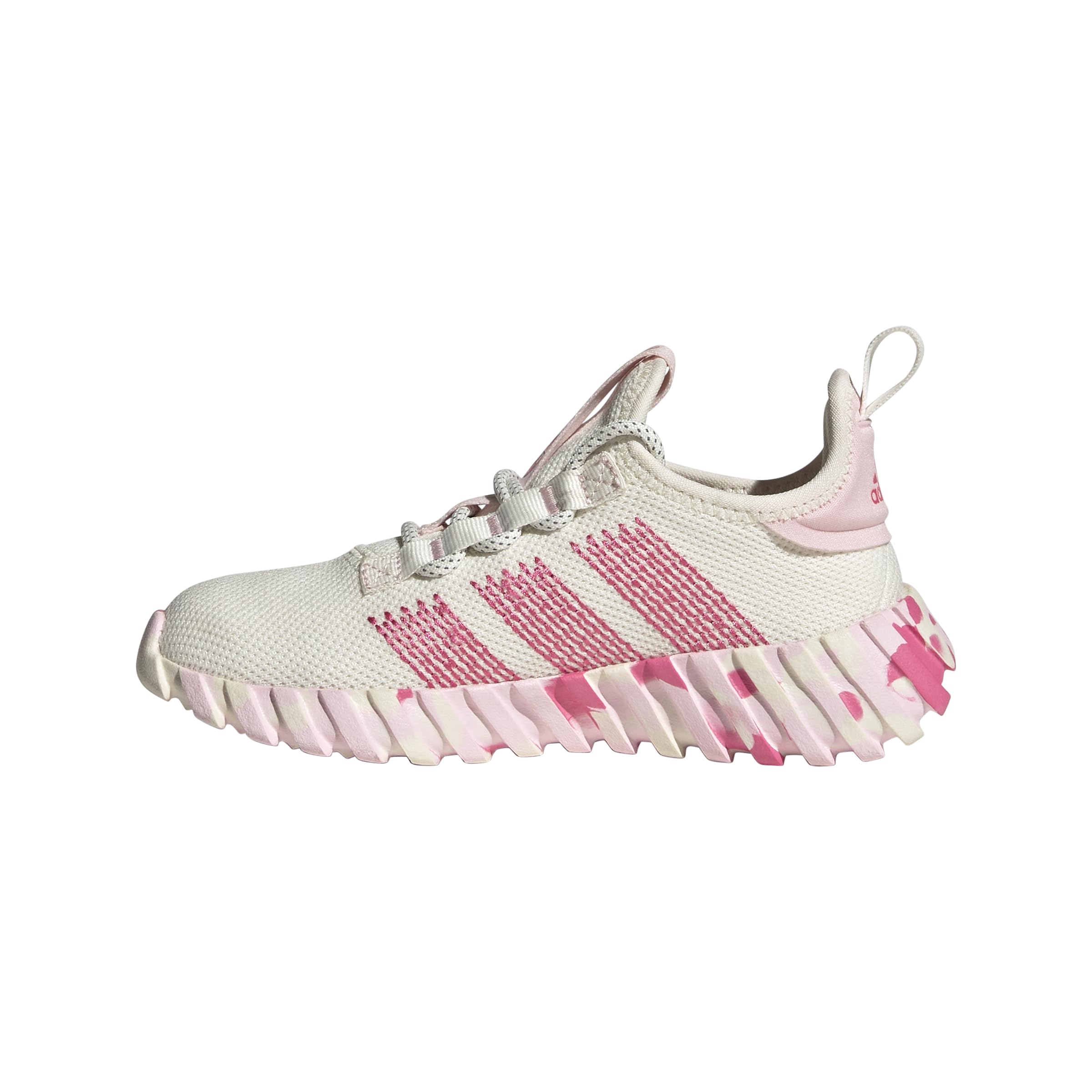 Adidas Unisex-Kids Kaptir Flow Sportswear, Chalk White/Pulse Magenta/Clear Pink, 5 Image