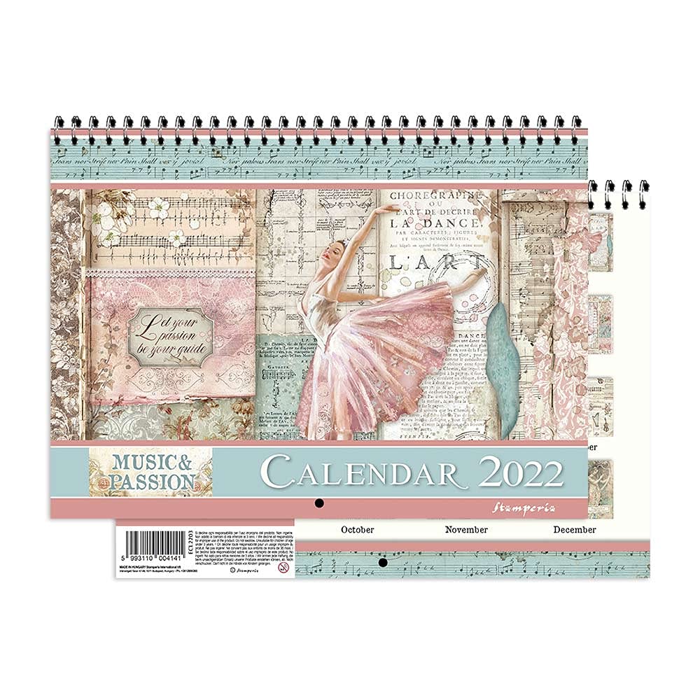 Stamperia - Passion Calendar - 2022