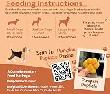 Buddy & Lola 100% Natural Pumpkin Powder for Dogs High Fibre Supplement view 4