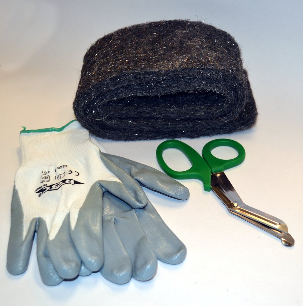 Xcluder Rodent Control Steel Wool Fill Fabric DIY Kit, Large eBay