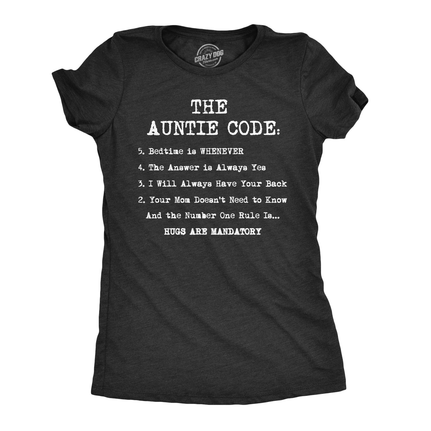  The Auntie Code Tshirt Funny Niece Nephew Family Tee For 