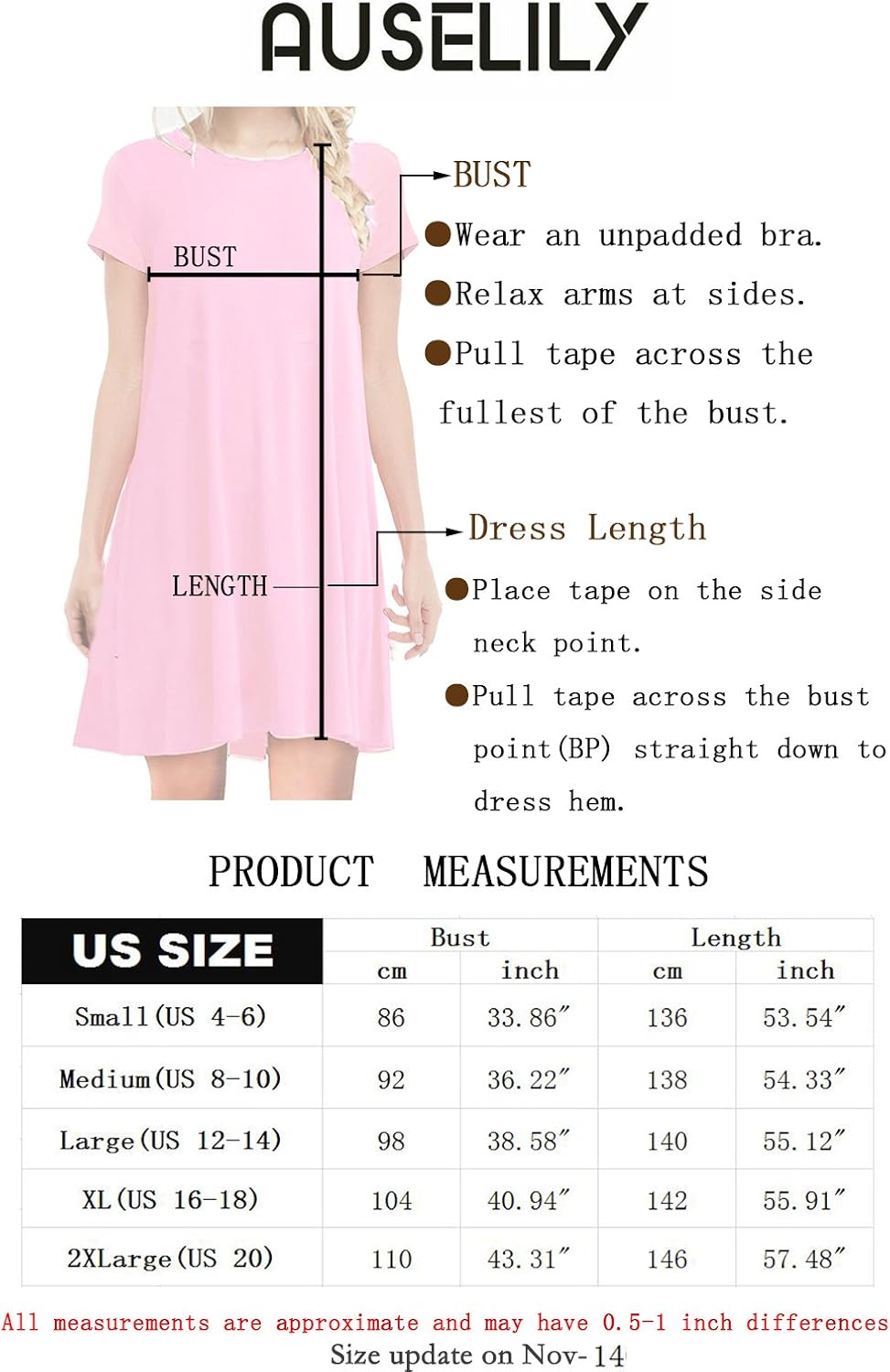 AUSELILY Women Long Sleeve Loose Plain Plus Size Maxi Dresses Casual Long Dresses with Pockets: Clothing