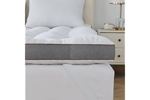 WhatsBedding 4 Inch Memory Foam Mattress Topper Queen for Back Pain, Extra Soft Pillow Top Mattress Topper with Breathable Ai