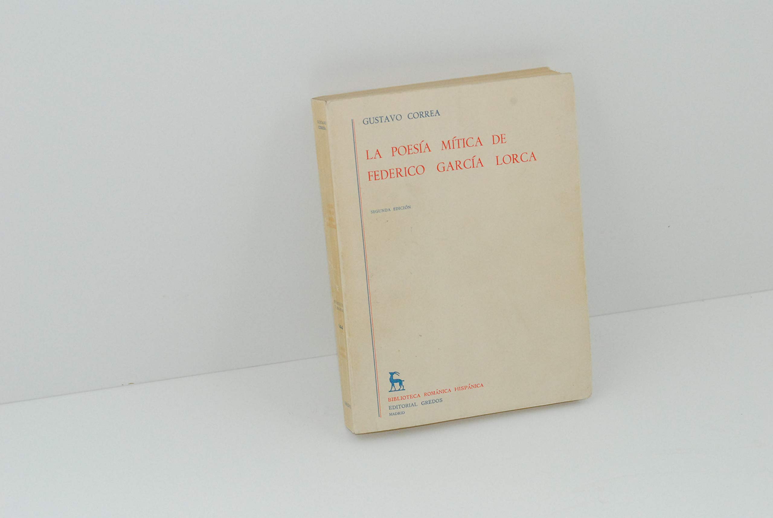 La poesía mítica de Federico García Lorca. Tapa blanda by ...