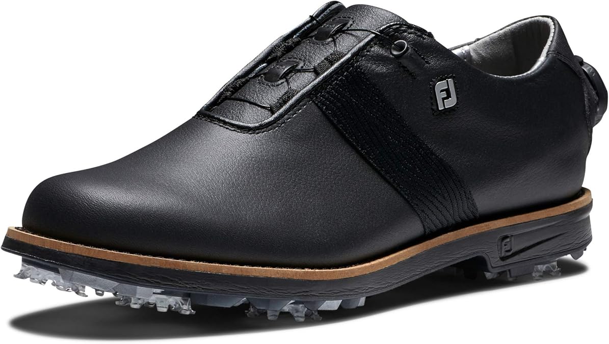 FootJoy Women's Premiere Series Boa Golf Shoe, Black/Black, Numeric_7