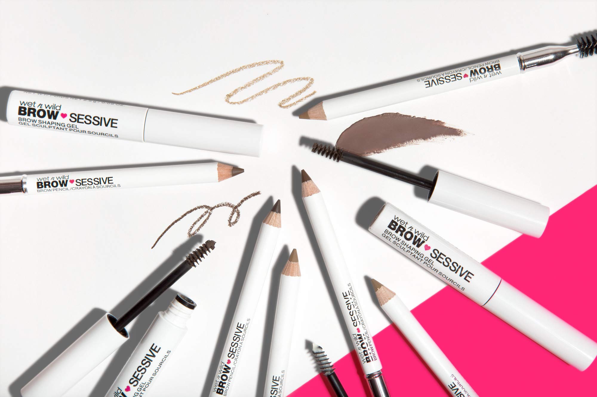 wet n wild Brow-Sessive Eyebrow Shaping Makeup Gel Brown