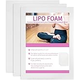 Birllaid Lipo Foam Pads, Bbl Foam Boards,Help Out When Using Ab Board Compression Garments Tummy Tuck, 3 Pack Liposuction Surgery Foam Sheet for Recovery