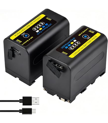 Amazon.com: Atomos NP-960 7800mAh L-Series Lithium-Ion Battery for