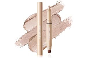 IMAKEUPNOW Cream to Powder Eyeshadow Stick,Pro Metallic Eye Brightener Pencil Crayon Makeup - 1PCS - G002