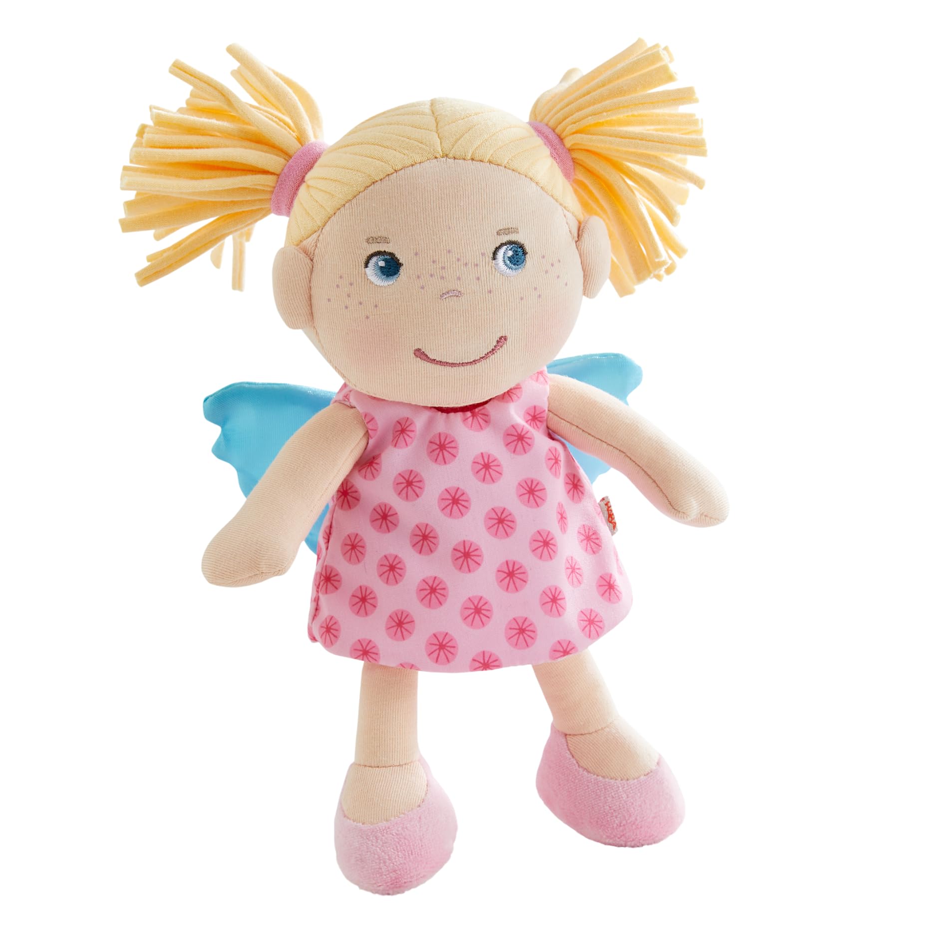 HABA Guardian Angel Finja 20 cm Soft Baby Comfort Doll | Gentle Fabric Companion for Newborns and Toddlers | Lightweight Toy for Early Comfort, Sensory Play |Bedtime Routine and Development from Birth