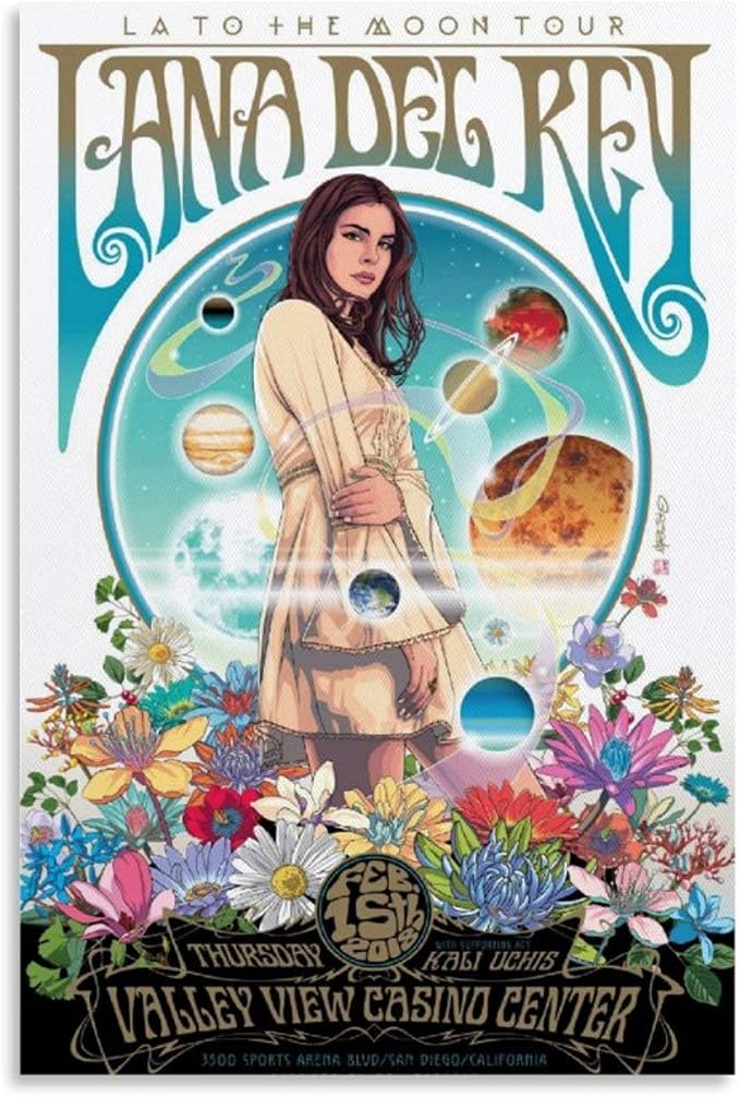 Lana Del Rey Poster Amazon