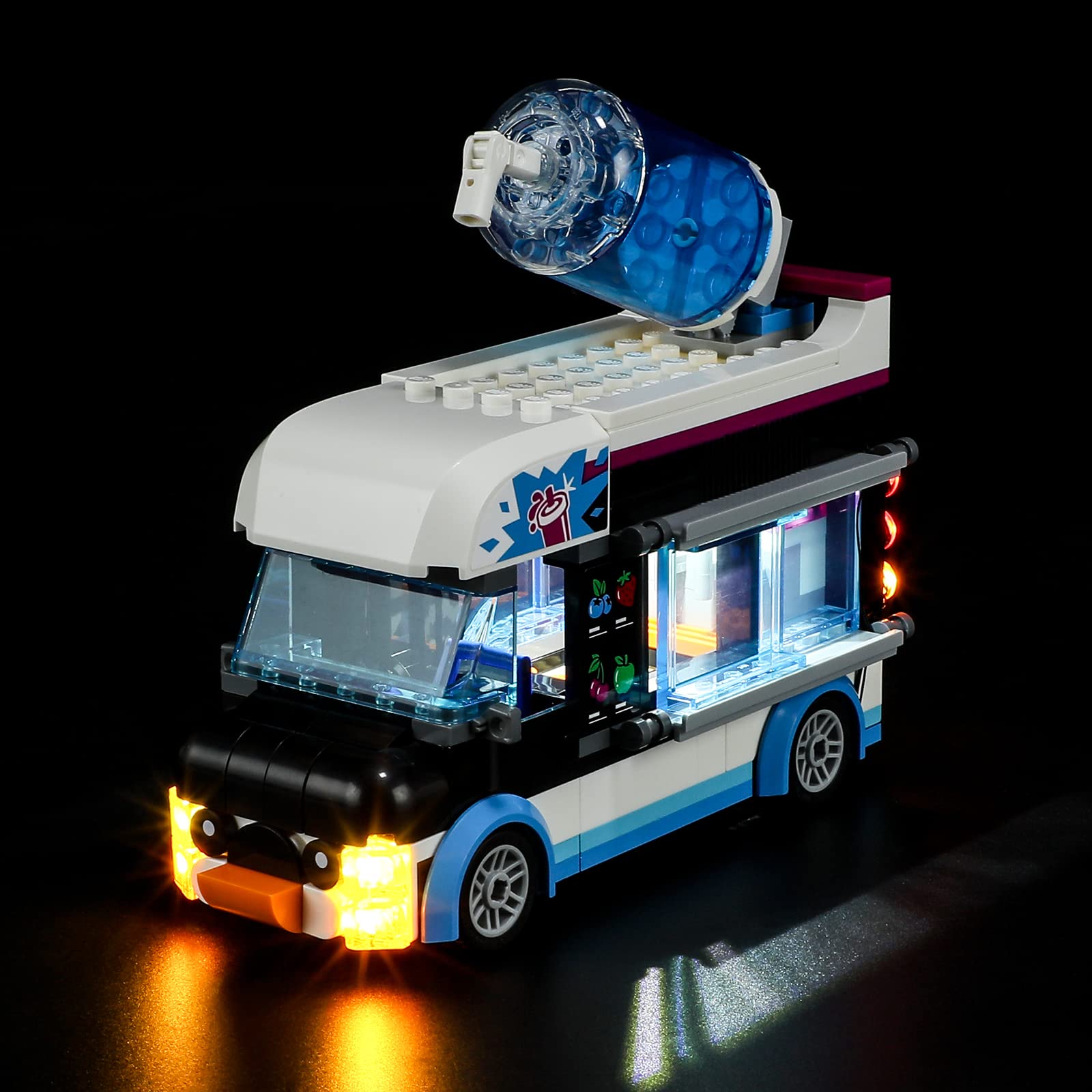 LIGHTAILING Light For Lego- 60384 Penguin Slushy-Van - Led Lighting Kit Compatible With Lego Building Blocks Model - NOT Included The Model Set