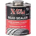 Xtra Seal Tire Bead Sealer 32 oz Black w/Brush Top Can PRO Quart