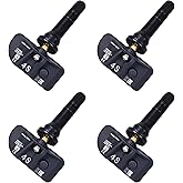 RLP TPMS Sensor 433MHz Fit for Buick Cadillac Chevy GMC 4PCS 13542523 | Compatible with 2020-2024 Envision, Silverado Tahoe, Sierra Yukon, Brightdrop ZEVO 400/600, Tire Sensor Replaces 13533166