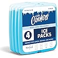 Cool Coolers by Fit + Fresh, Reusable & Long-Lasting Slim Ice Packs, Perfect Addition To Your Lunch Box, Camping Accessories,