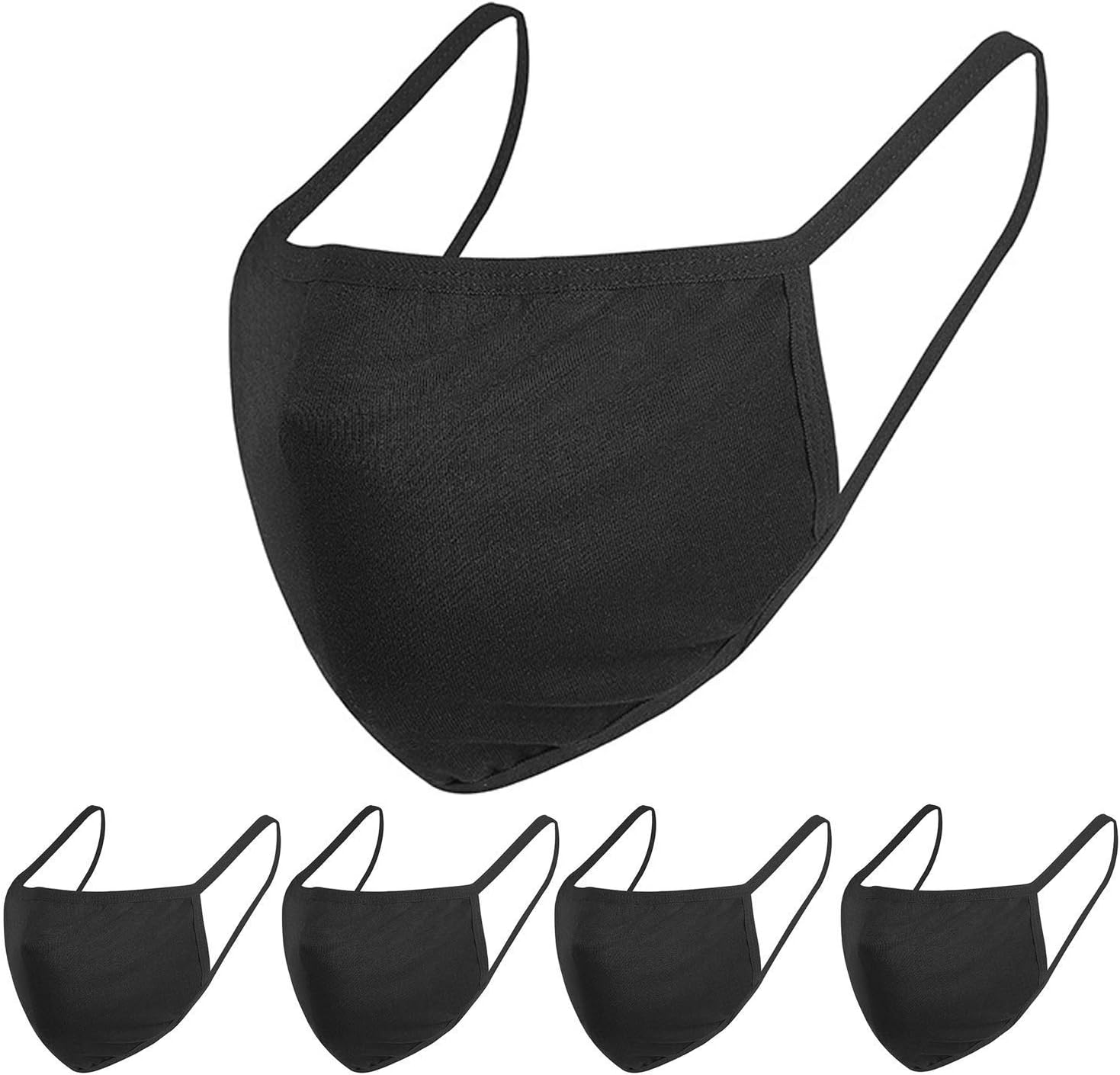 5PCS Anti Air Dust Cover,Unisex Mouth Cover
