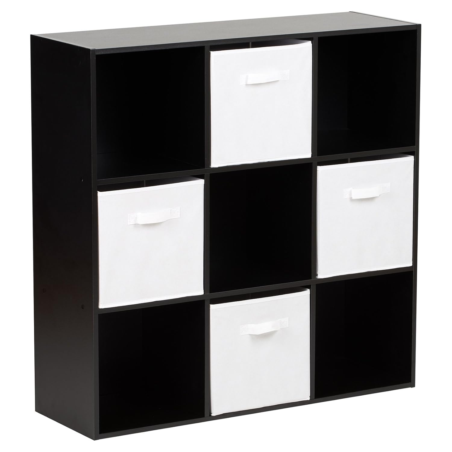 Hartleys Würfelregal in Weiß mit 9 Fächern u Regale & Ablagen 4