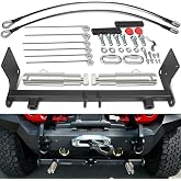 BX1126 Tow Bar Baseplate Tow Bar Bracket for Jeep Wrangler JK JKU 2007-2018 | 07-18 Jeep Wrangler, JK, JKU, with Standard Bumper, All Models, 2/4 Doors, Tow Bar Bracket, Removable Arms, Quick Connect