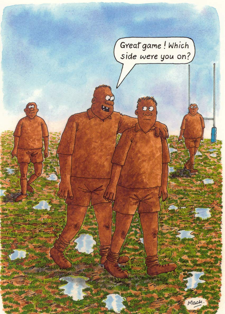 Humour Card - (LD-RB31603) - Great Game - From The Rainbow Cards Range