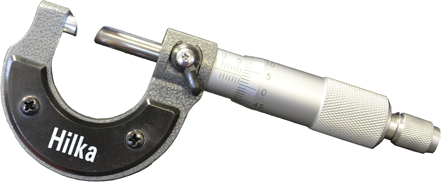 Hilka 76991900 Pro Craft Micrometer, Multicolor, Silver, Standard - Image 3