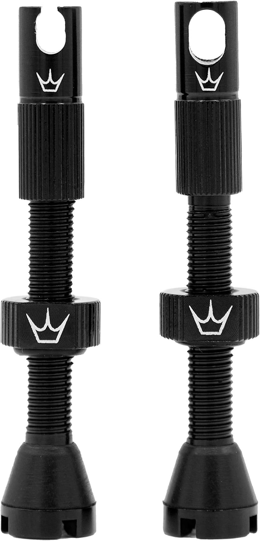 Peaty's x Chris King MK2 Tubeless Valves 7075 Aluminium 42mm Black
