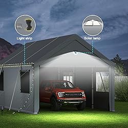 10x20FT Heavy Duty Carport Canopy,Extra Large
