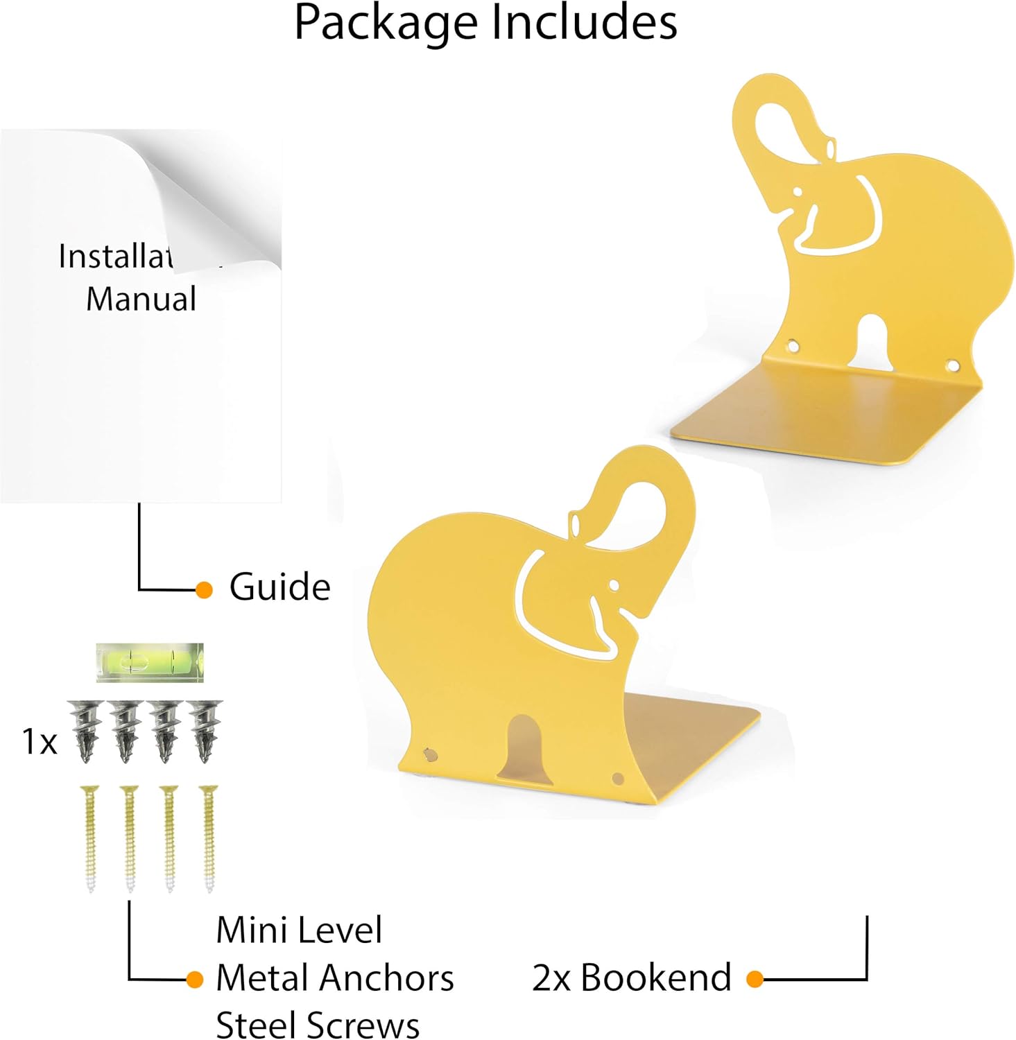 animal bookends for nursery