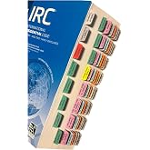 Book Tabs for The International Residential Code IRC 2024 | Fully Laminated, Color-Coded, Removable, (Book not Included). Includes Blank Tabs and Alignment Card for easy installation