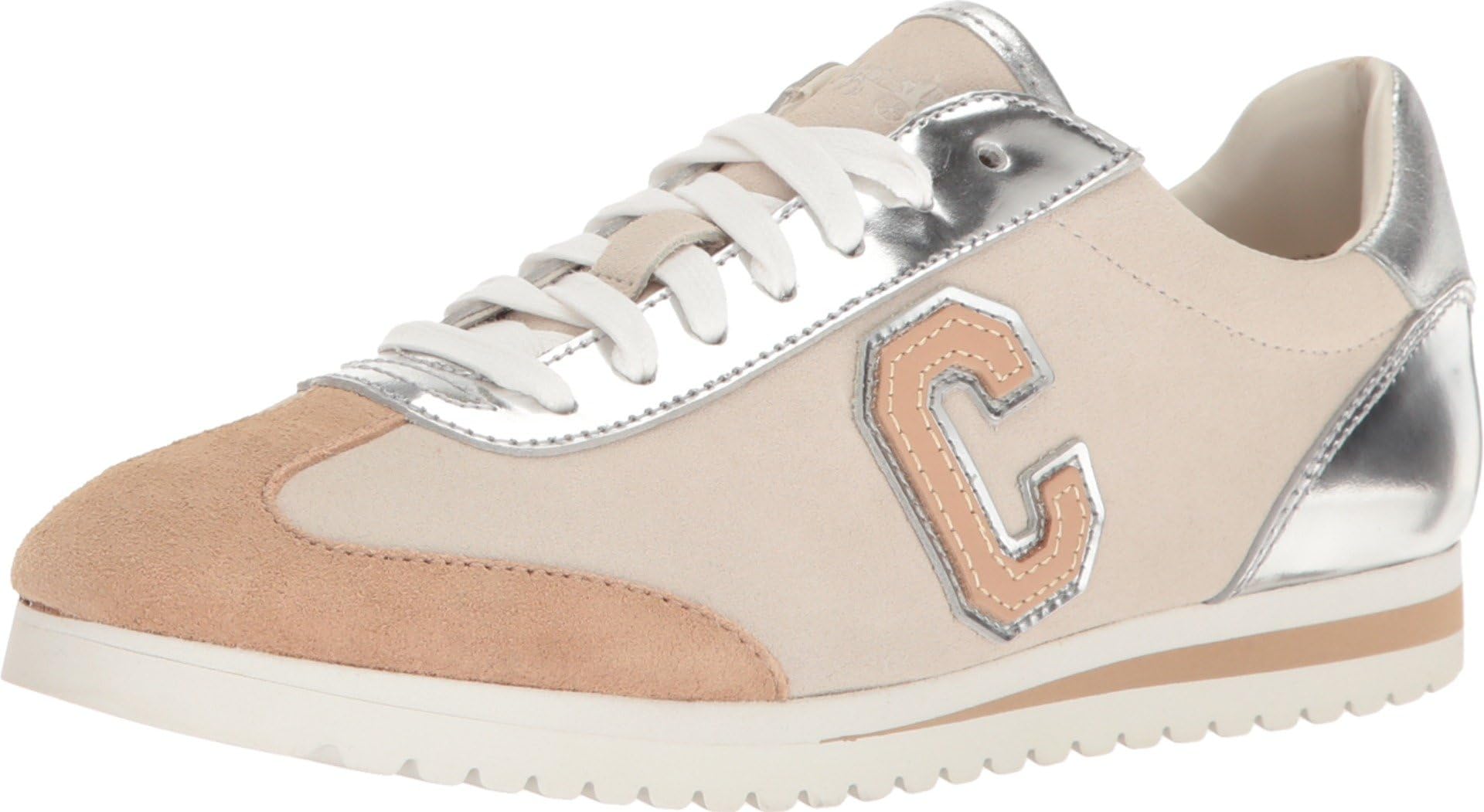 Coach Women's Ian Suede and Nylon Ankle-High Fabric Fashion Sneaker
