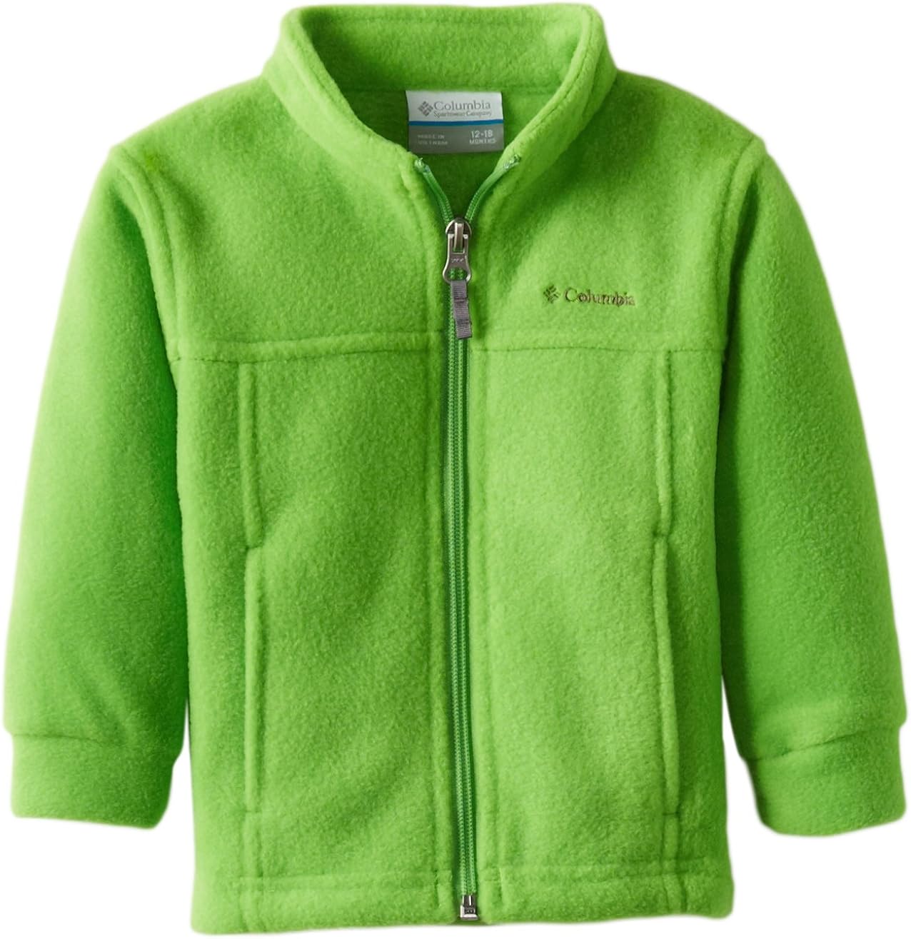 Columbia BabyBoys Infant Steens MT II Fleece, Cyber Green
