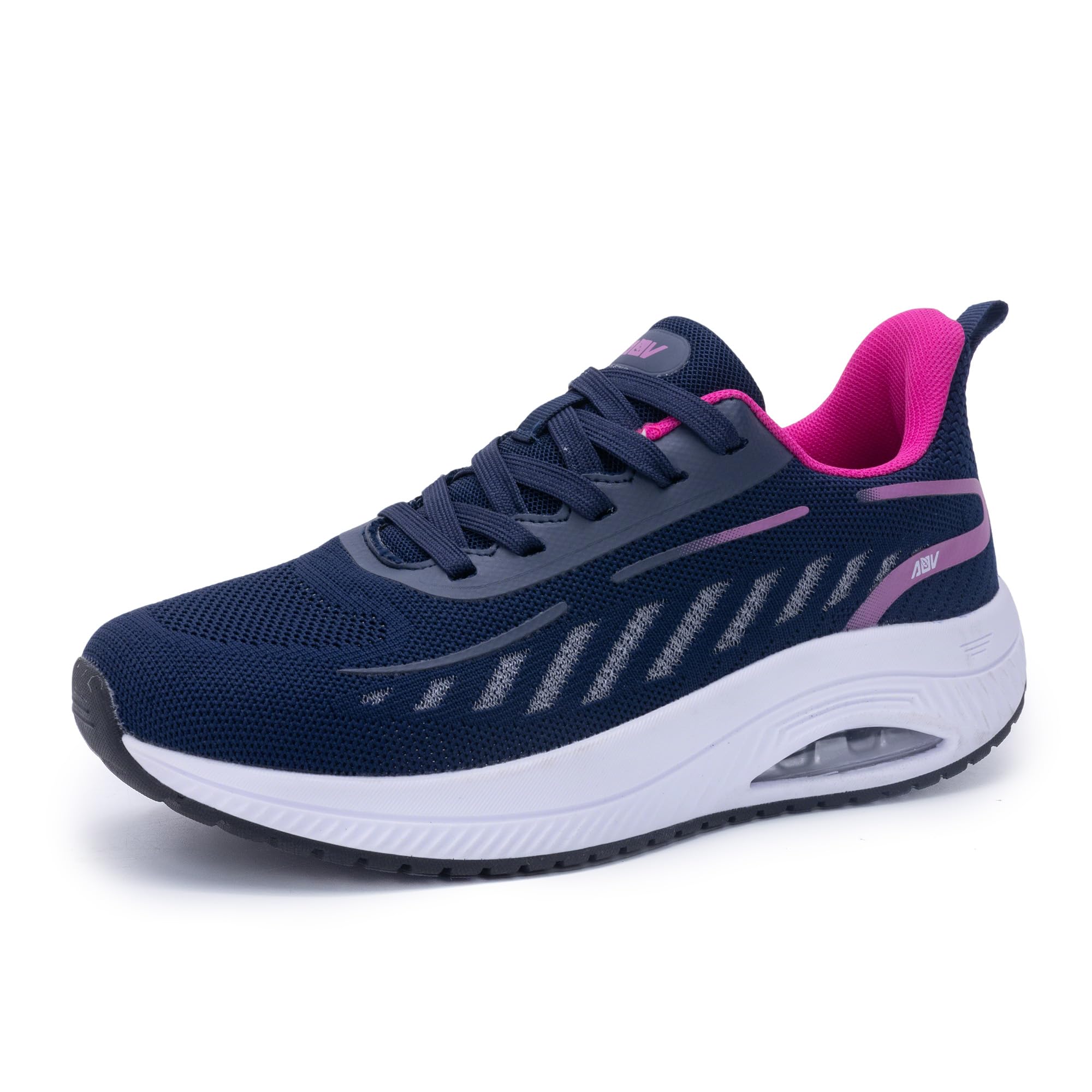 Photo 1 of GyeBea Womens Walking Shoes with Arch Support Athletic Running Tennis Orthotic Fashion Sneakers for Plantar Fasciitis Size 6.5 RoseBlue