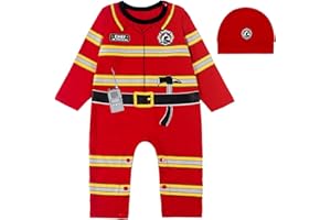 LENSOUS Paddy Field Baby Girls Boys Police Costume Bodysuit