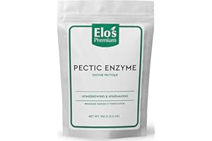 Pectic Enzyme Dry Powder (100g)| Packed in Canada| Juice Extraction Agent; Increase Juice Yields; Prevent Pectin Haze| Used f