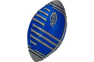 Nerf Weather Blitz Foam Football, All Weather Play, Water-Resistant, Easy to Hold Grips, Indoor & Outdoor Sports Toys for 5 Year Old Kids