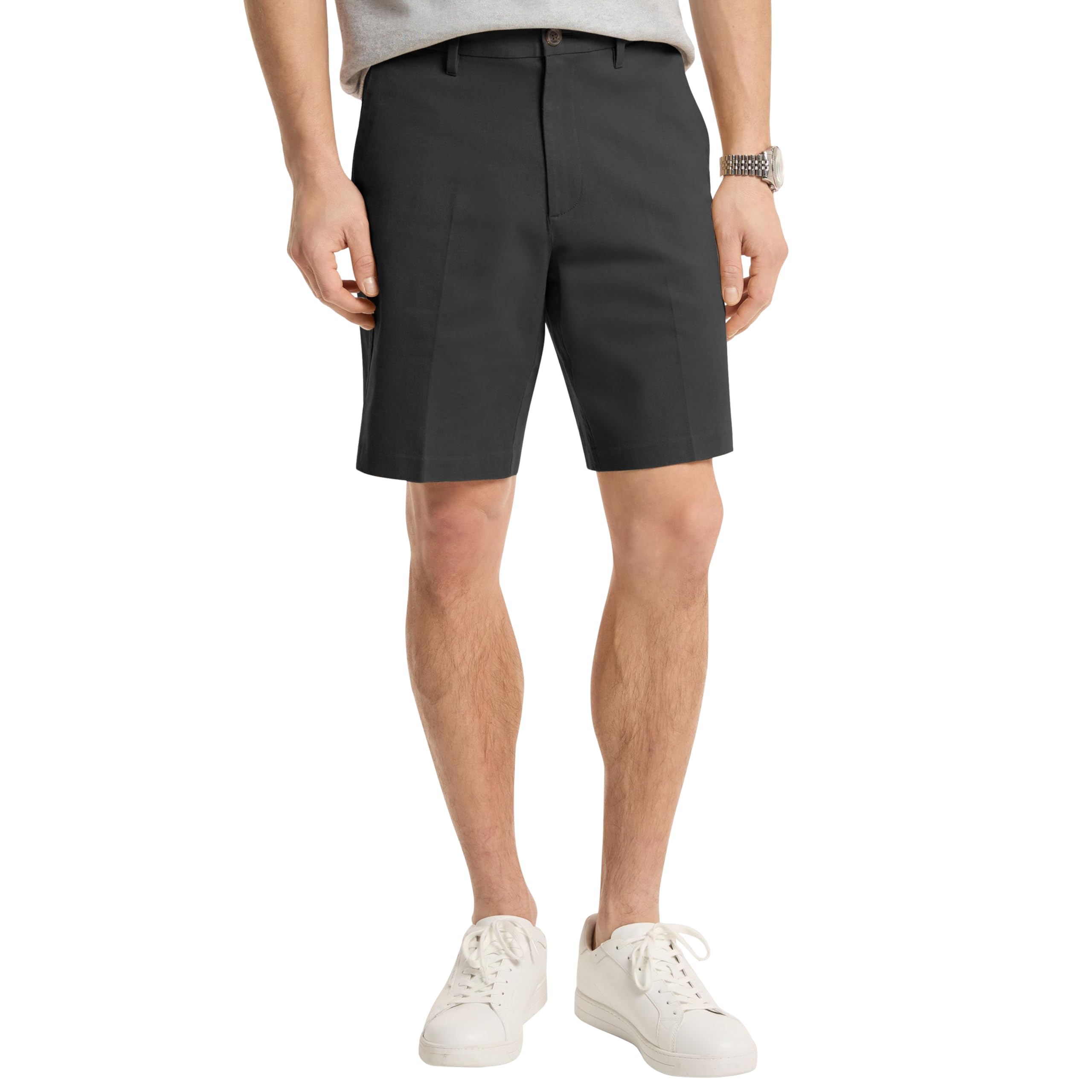 Michael Kors Men’s Cotton Stretch Short/Black, 38