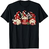 Cute Retro Chocolate Hot Cocoa Mug Funny Gnomes Christmas T-Shirt